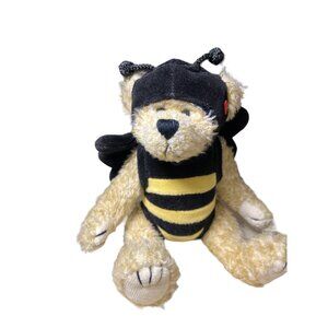 Ty Attic Treasures BEEZEE the Bear in Halloween Bumblebee Costume 8"